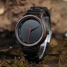 Load image into Gallery viewer, BOBO BIRD Male High Quality wrist Watch Bamboo Wooden Watches Men in gift box custom logo erkek kol saati