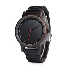 Load image into Gallery viewer, BOBO BIRD Male High Quality wrist Watch Bamboo Wooden Watches Men in gift box custom logo erkek kol saati