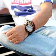 Load image into Gallery viewer, BOBO BIRD Wooden Men Watches Relogio Masculino Top Brand Luxury Stylish Chronograph Military Watch Great Gift for Man OEM