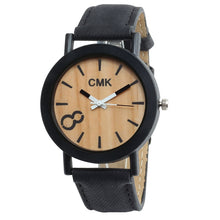 Load image into Gallery viewer, Fashion Luxury Imitation Wood Grain Watch Men Women Simple Casual Leather Clocks Mens Watches Couple Sports Quartz Wristwatch