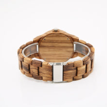 Load image into Gallery viewer, GNART wooden watch male gents watches clok men relogio masculino luxury men brand FOR men's souvenir relogio watch