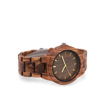 Load image into Gallery viewer, GNART wooden watch male gents watches clok men relogio masculino luxury men brand FOR men's souvenir relogio watch