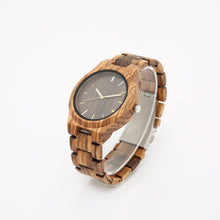 Load image into Gallery viewer, GNART wooden watch male gents watches clok men relogio masculino luxury men brand FOR men's souvenir relogio watch