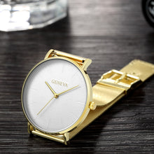 Load image into Gallery viewer, Top Brand Luxury Quartz Watch men Casual Black Japan quartz-watch stainless steel Wooden Face ultra thin clock male New #4M28#F