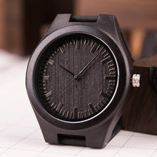 Load image into Gallery viewer, Wood Engraving Men Watch Family Gifts Personalized Watches Special Groomsmen Present a Great Gift for Men Drop Shipping