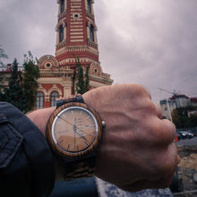 Load image into Gallery viewer, relogio masculino BOBO BIRD Wood Watch Men erkek kol saati Week Display Date Japan Quartz Men' Watches Accept Logo Drop Shipping