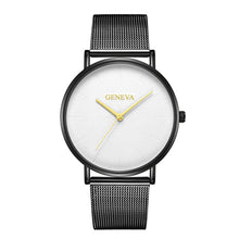 Load image into Gallery viewer, Top Brand Luxury Quartz Watch men Casual Black Japan quartz-watch stainless steel Wooden Face ultra thin clock male New #4M28#F