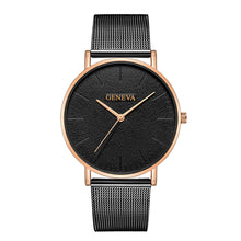 Load image into Gallery viewer, Top Brand Luxury Quartz Watch men Casual Black Japan quartz-watch stainless steel Wooden Face ultra thin clock male New #4M28#F