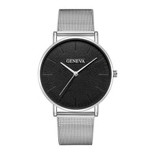 Load image into Gallery viewer, Top Brand Luxury Quartz Watch men Casual Black Japan quartz-watch stainless steel Wooden Face ultra thin clock male New #4M28#F